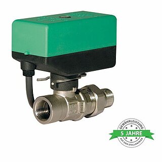  Microdiam - 2-way ball valve + motor