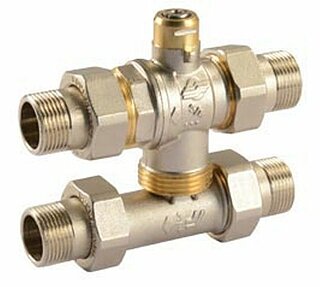  2-way ball valve bypass