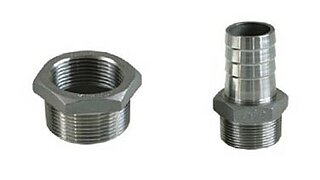 Standard fittings made of precision steel