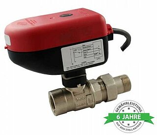  Sintesi 2-way ball valve electric male / female