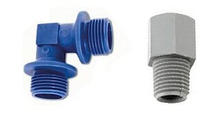 Standard fittings mad of nylon