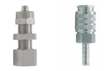 Quick couplings for compressed air Mini series